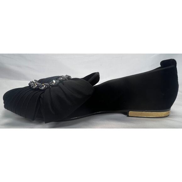 Dolce&Gabanna Baroque Crystal Ribbon Velvet Loafers Vaticano US10.5 SPB-C 352498 main image 11